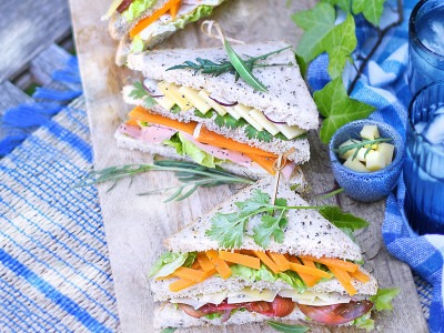 Club-sandwichs aux 2 fromages